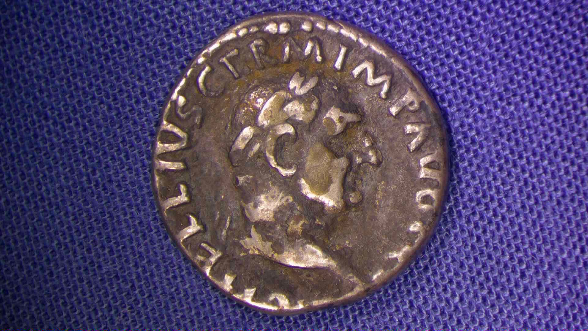 Emperor Vitellius Denarius (69 AD)